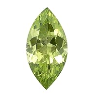 0.08-0.15 Cts of 4x2 mm AA-SI (Slightly Included) Marquise Peridot (1 pc) Loose Gemstone