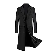Autumn and winter new woolen coat korean version slim fit long overpainted thickened woolen coat