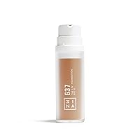 3INA The 3-In-1 Foundation 637 - Vegan Formula - Combination Of Primer, Concealer And Foundation - Medium Coverage - Natural Finish - Perfect For Covering Lines And Blemishes - Long Lasting - 1.01 Oz