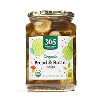 365 by Whole Foods Market, Organic Bread And Butter Pickles, 24 Fl Oz