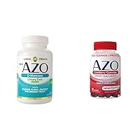 AZO D Mannose Urinary Tract Health 120 Count Urinary Tract Health Gummies 72 Gummies