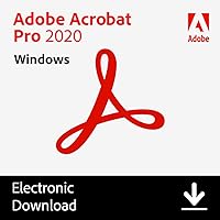 Adobe Acrobat Pro 2020 | PC Code Adobe Acrobat Pro 2020 | PC Code Code (PC) CD (PC/Mac) Code (Mac)