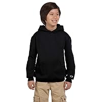 Champion Double Dry Action Fleece Pullover Hood (S790) Black, XL