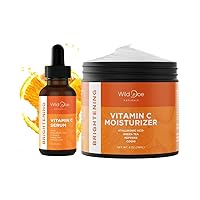Vitamin C Serum for Face with Hyaluronic Acid and Vitamin C Face & Neck Moisturizer