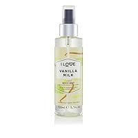 I Love Vanilla Milk Scented Body Mist, Formulated With Natural Fruit Extracts Which Offer a Burst of Fragrance, FastDrying Refreshment Throughout the Day, VeganFriendly 150ml