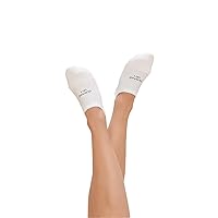 Bam&bü Women's Premium Bamboo Viscose No Show Casual Socks - 4 pair pack - Non-Slip