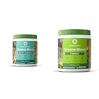Amazing Grass Greens Blend Detox & Digest: Smoothie Mix, Cleanse with Super Greens Powder & Green Superfood Energy: Smoothie Mix, Super Greens Powder & Plant Based Caffeine