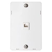 AMZER Wall Jack Phone Mount - White