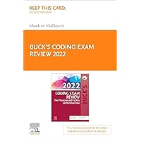 Buck's Coding Exam Review 2022 Elsevier eBook on VitalSource (Retail Access Card): Buck's Coding Exam Review 2022 Elsevier eBook on VitalSource (Retail Access Card)