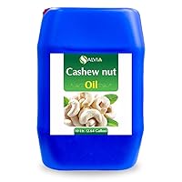 Cashew Nut (Anacardium Occidentale) Oil | Pure & Natural Carrier Oil for Skincare, Hair Care and Massage -10L/338.14 fl oz