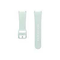 SAMSUNG Galaxy Watch 6, 5, 4 Series Sport Band with T-Buckle Closure for Active Men and Women, FKM Smartwatch Replacement Strap, One Click Attachment, Small/Medium, ET-SFR93SMEGUJ, Mint