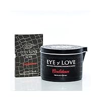 Eye of Love Confidence Pheromone Massage Oil Candle with Shea Butter to Attract Women - 5 fl oz. 150 ml. - Hydrate Your Skin with Confidence and Romance