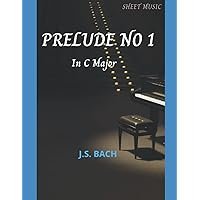 Bach prelude in c major sheet music (Prelude No.1 in 