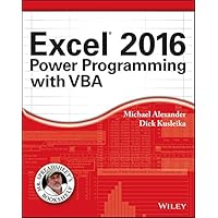 Excel 2016 Power Programming with VBA (Mr. Spreadsheet's Bookshelf) Excel 2016 Power Programming with VBA (Mr. Spreadsheet's Bookshelf) Paperback Kindle