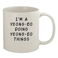 I'm A Yeong-Eo Doing Yeong-Eo Things - 11oz Ceramic White Coffee Mug, White