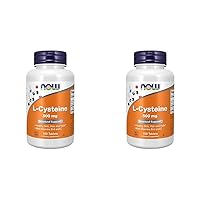 Supplements, L-Cysteine 500 mg with Vitamins B-6 and C, Structural Support*, 100 Tablets (Pack of 2)
