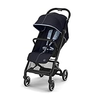 Beezy 2 Compact and Lightweight Travel Stroller - Compatible with CYBEX Car Seats, Ocean Blue
