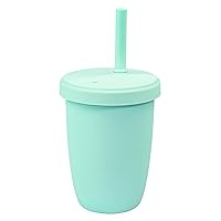 Re-Play Silicone Straw Cup for Toddlers - 4oz - Mint