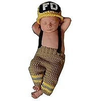 Newborn Baby Girl/Boy Crochet Knit Costume Photography Prop Hats Outfits