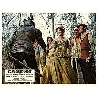 Camelot Original Lobby Card Vanessa Redgrave Greeting with Soldier Maidens 1967