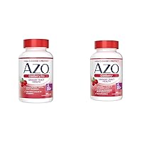 AZO Cranberry Pro Urinary Tract Health Supplement 600mg PACRAN 100 Softgels Cranberry Urinary Tract Health Supplement 100 Softgels Bundle