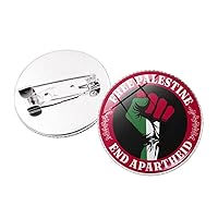 Palestine Flag Pin, Palestine Flag Lapel Pins, I Stand with Palestine Flag Brooch, Show Your Support Craftsmanship