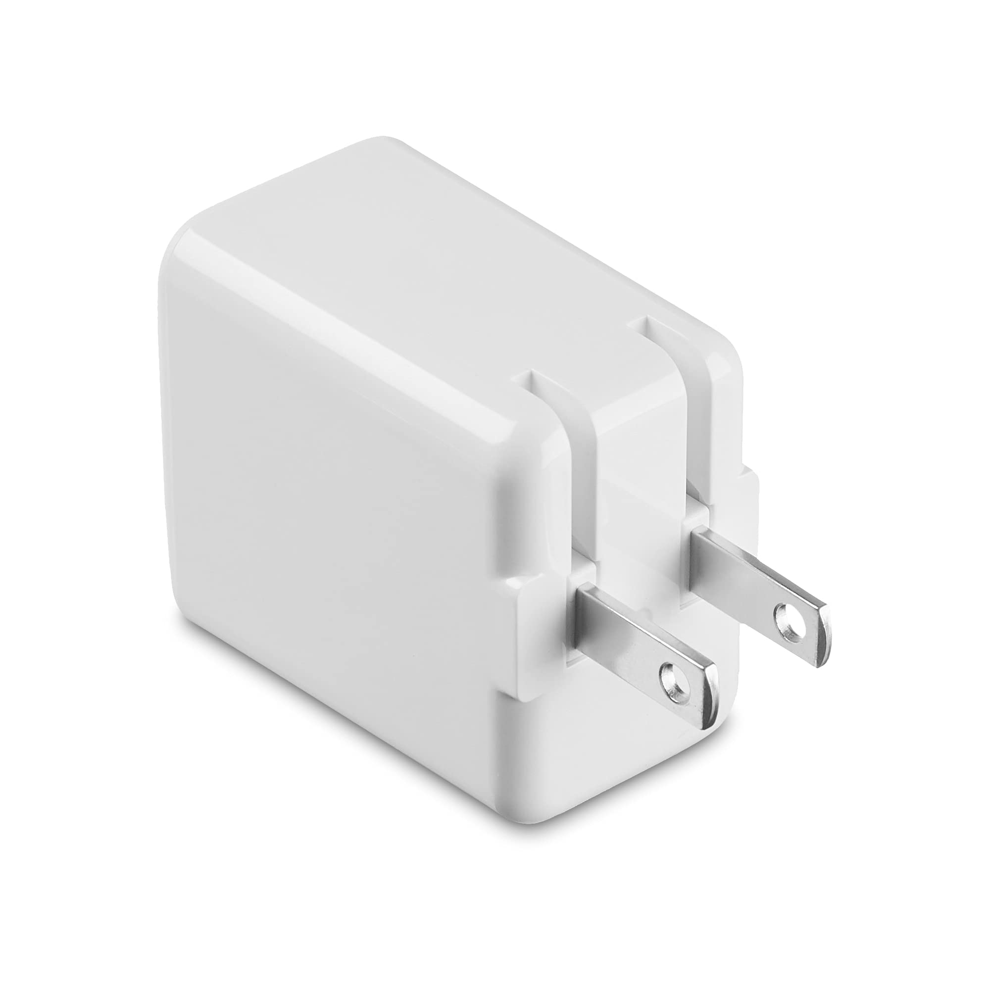 AmazonBasics 12W One-Port USB-A Wall Charger (2.4 Amp) for Phones (iPhone 13/12/11/X, Samsung, and more) - White