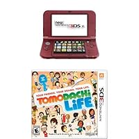 New Nintendo 3DS XL Red with Tomodachi Life