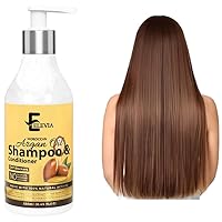 Moroccan Argan Oil Shampoo Conditioner Sulfate and Paraben Free for Men Women