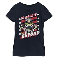 Disney Girl's Infinity Stars T-Shirt