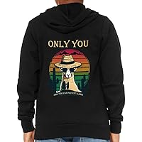 Only You Can Prevent Llama Kids' Full-Zip Hoodie - Print Hooded Sweatshirt - Funny Kids' Hoodie