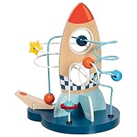 Goki 59973 Looping Space Orbit 21 with Galactic Catapult Baby Toys and Early Childhood, Multicoloured