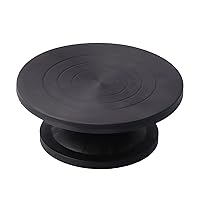 UPQRSG Sculpture Wheel, Plastic Rotation, Practical Banding Wheel with Robust Dance Party Storage, Easy to Use Pottery Turntable, for Ceramics, Pottery (25 cm)