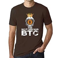 Men's Graphic T-Shirt Bitcoin Notorious BTC Crown HODL Crypto Traders Eco-Friendly Limited Edition Short Sleeve