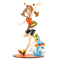 壽屋(KOTOBUKIYA) Pokemon Series ARTFX J Haruka with Mizugoro, 1/8 Scale, PVC Pre-Painted Complete Figure