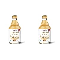 Fiji Ginger Juice by The Ginger People, 8 oz Glass Bottle (Pack of 2)
