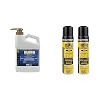 Sawyer Products SP565 Premium Insect Repellent with 20% Picaridin,White & SP6022 Premium Permethrin Insect Repellent for Clothing, Gear & Tents, Aerosol Spray, 9-Fluid Ounce, Twin Pack