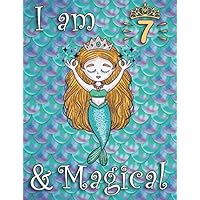 I am 7 and Magical Mermaid Journal Sketchbook, Birthday Gift for 7 Year Old Girl: Writing, Drawing and Coloring Notebook, 7th, Birthday Gifts for Girls 7 Year Old, Cute mermaid gifts for girls age 7 I am 7 and Magical Mermaid Journal Sketchbook, Birthday Gift for 7 Year Old Girl: Writing, Drawing and Coloring Notebook, 7th, Birthday Gifts for Girls 7 Year Old, Cute mermaid gifts for girls age 7 Paperback