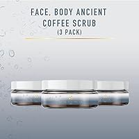 FACE, BODY ANCIENT COFFEE SCRUB (3 PACK)