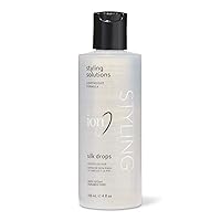 Ion Silk Drops, Adds Shine & Softness, Lightweight Formula, Frizz Control, Infused with Silk Protein