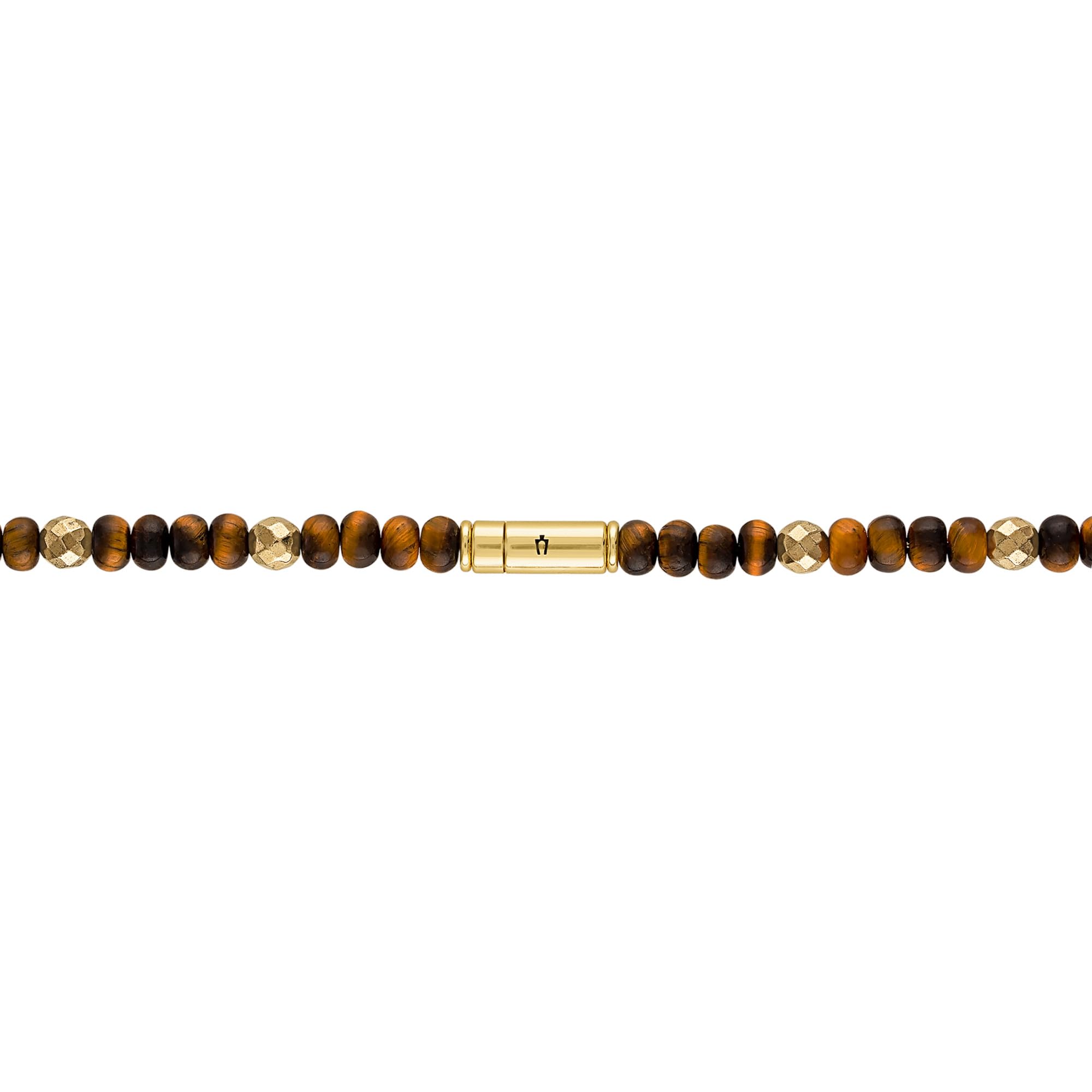 Bulova Men's Jewelry Classic Semi-Precious Beaded Necklace
