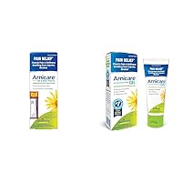 Boiron Arnicare Gel and Arnica 30c Value Pack for Pain Relief, Muscle Soreness, and Swelling from Bruises or Injury - 2.6 oz Gel + 80 Pellet Tube