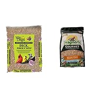 Wild Delight Deck, Porch N' Patio and Wagner's Gourmet Waste Free Wild Bird Food Bundle (10 lbs)