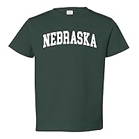 Wild Bobby State of Nebraska College Style Fashion T-Shirt