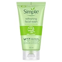 Kind to Skin Refreshing Facial Wash Gel ,150 ml (5 Ounce)