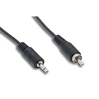3.5mm Male M/12ft Audio Cable, Black (ZCUAFNMM-12)