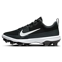 Nike Force Trout 9 Pro MCS Baseball Cleats (FB2908-001, Black/White-Anthracite-Cool Grey)