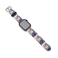 Owl is Sitting in A Tree Silicone Iwatch Straps 38mm/40mm 42mm/44mm Replacement Quick Release Watch Band