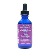 Liquid Magnesium Concentrate - Ionic Magnesium Drops for Adults, Men & Women, Supports Muscle Relaxation, Bioavailable, No Additives or Preservatives - Magnesium Chloride, 2 oz