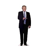 Aahs Engraving President Donald Trump Buddy Life Size Carboard Stand Up, 6 feet